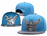 Honets Reflective Logo Blue Adjustable Hat GS,baseball caps,new era cap wholesale,wholesale hats